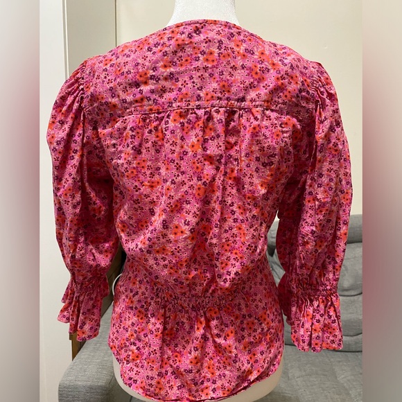 Free People I Found You Printed Top - Size XS - Picture 4 of 10